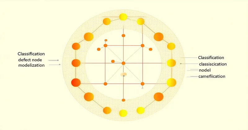 Abstract visualization of ML defect pattern classification on wafer map data